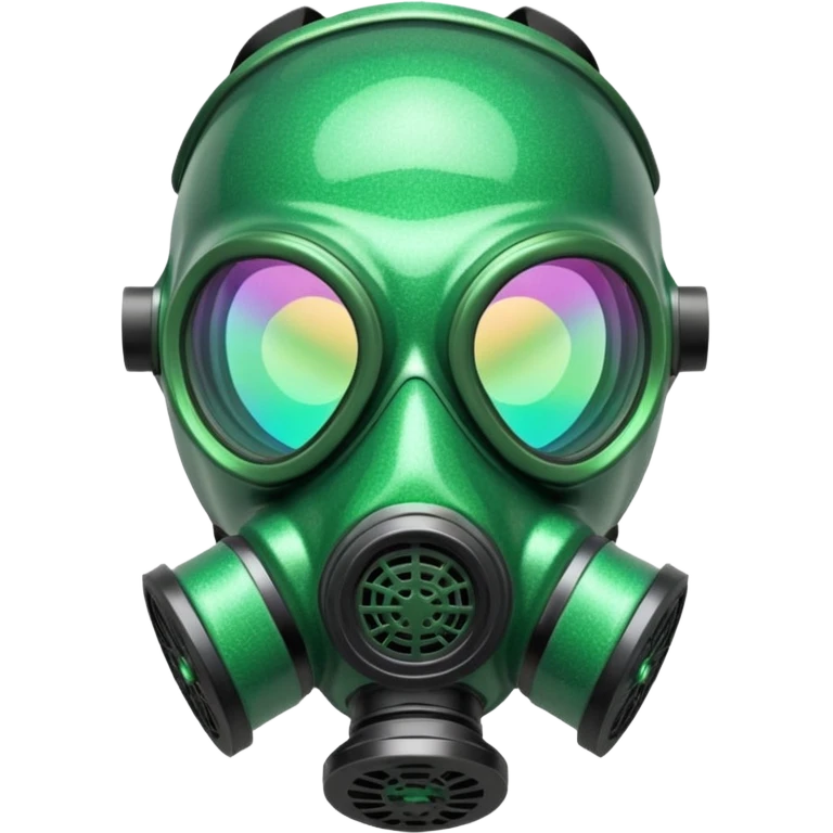 glitter green viper valorant gas mask emoji