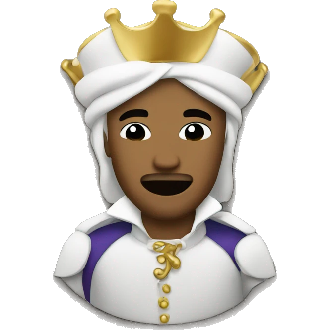 Prince musician symbol  emoji