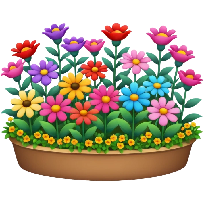 Молодая клумбочка emoji