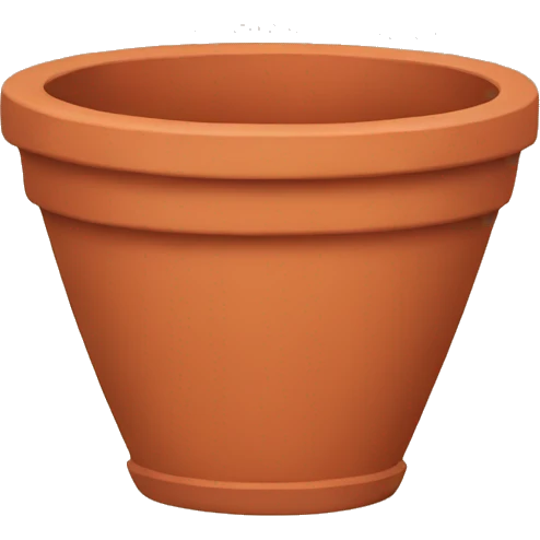 Terracotta pot emoji