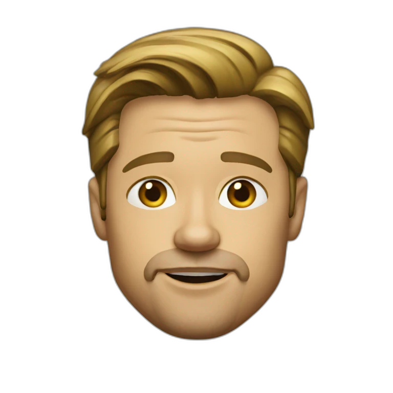 Brad Pitt emoji