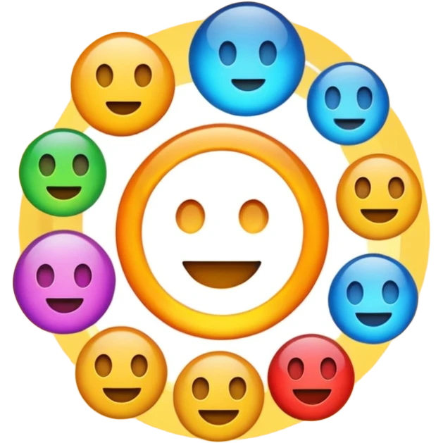 Create emoji coming out from portal open emoji