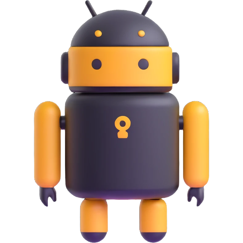 android robot logo emoji