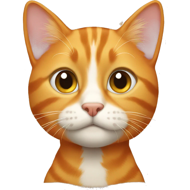 Orange tabby emoji
