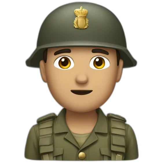 soldado  emoji
