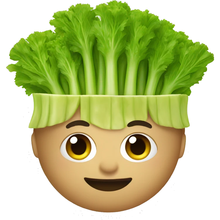 celery with an afro  emoji
