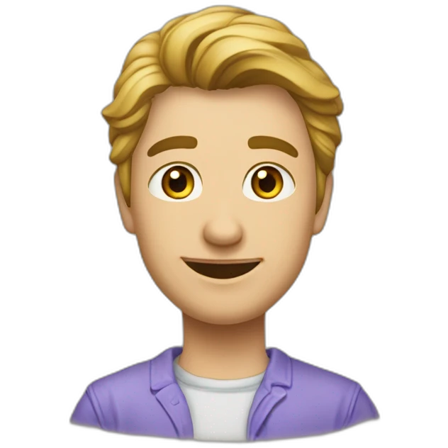 школяр старшокласник у школі emoji