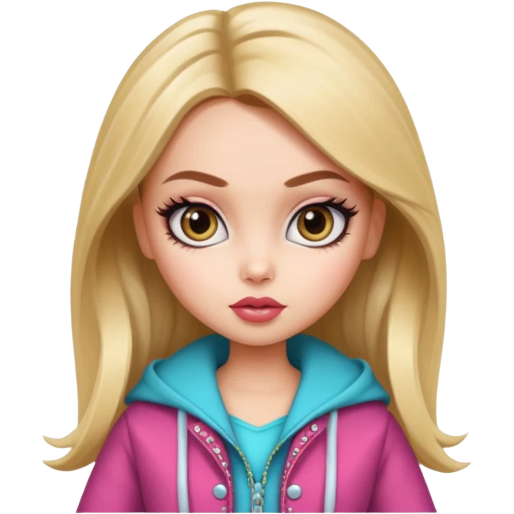 a pretty bratz emoji