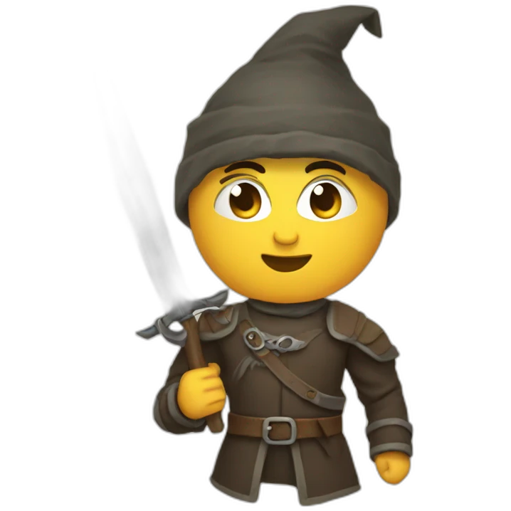 Kinfe emoji
