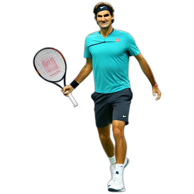 Roger Federer emoji