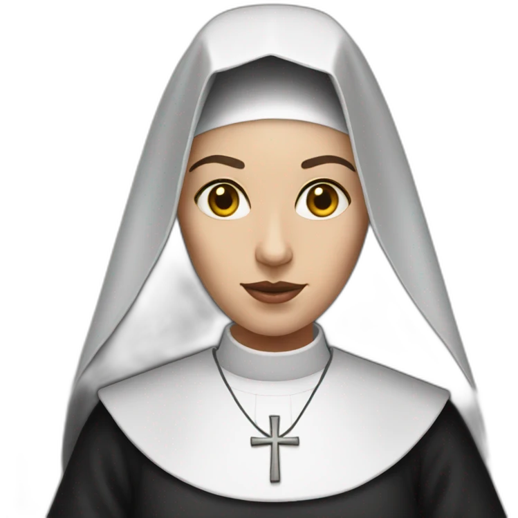 The-nun emoji