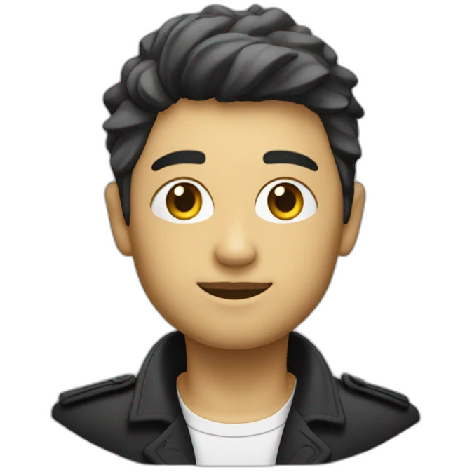 Golde blanco y negro emoji