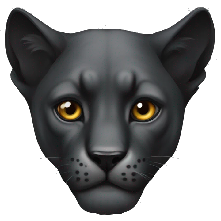 Animal pantera negra emoji