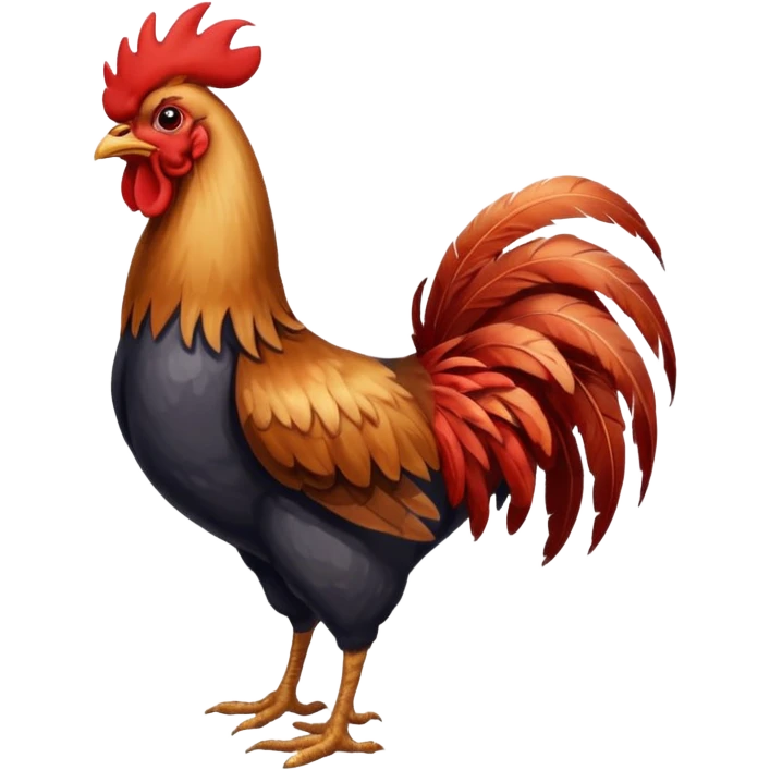 a cock emoji