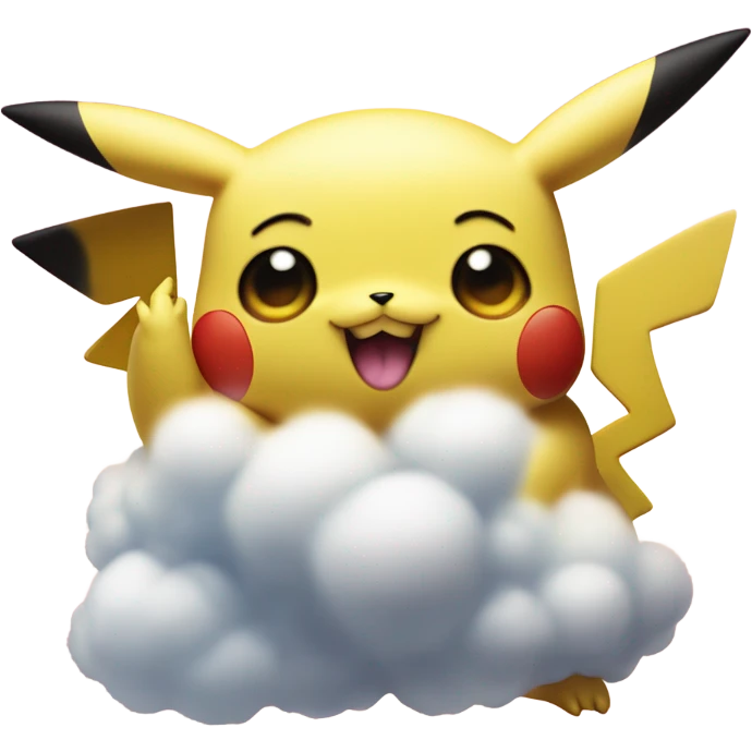 Stoned pikachu emoji