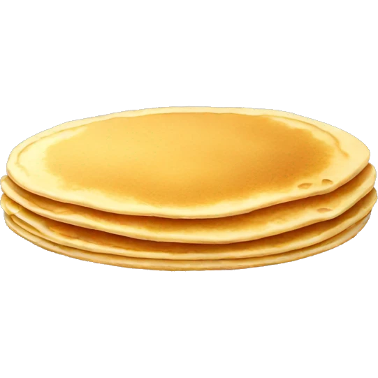 ultra thin pancake emoji