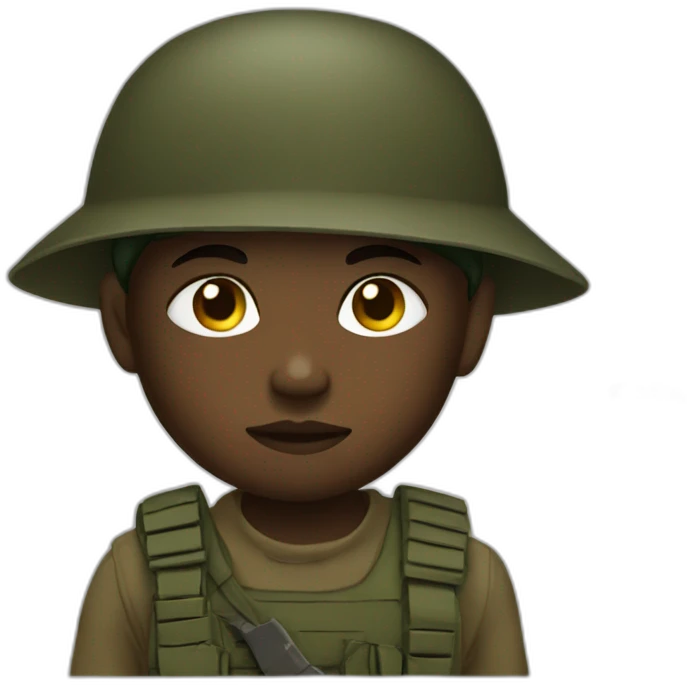 child soldier emoji