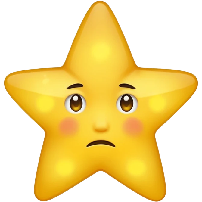 sad star emoji