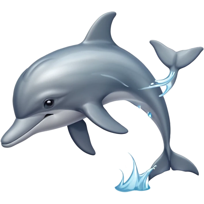 Ένα Ρος δελφίνι emoji