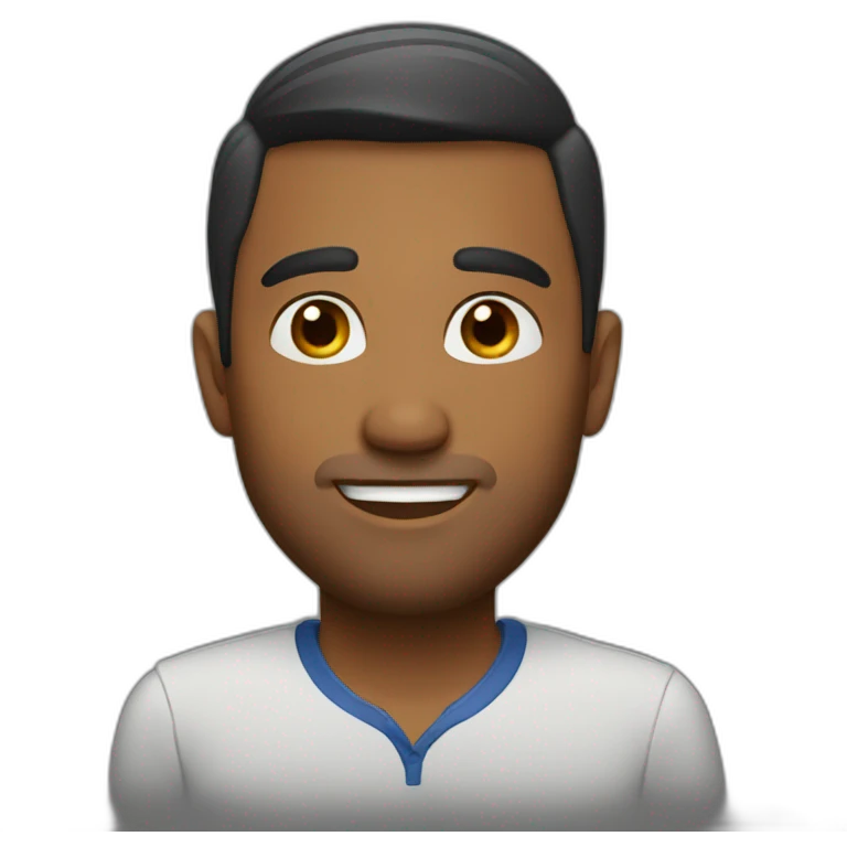 Handsome man emoji