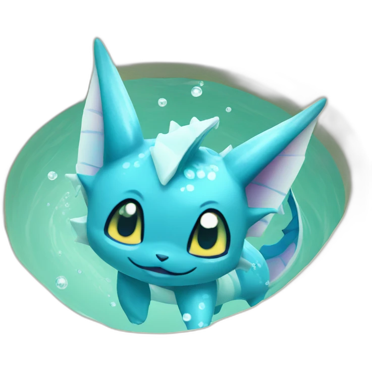 vaporeon bathing emoji