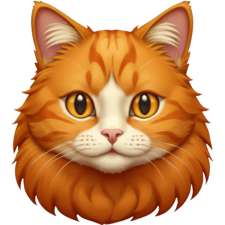 greeting orange cat emoji