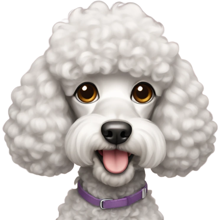 Poodle emoji