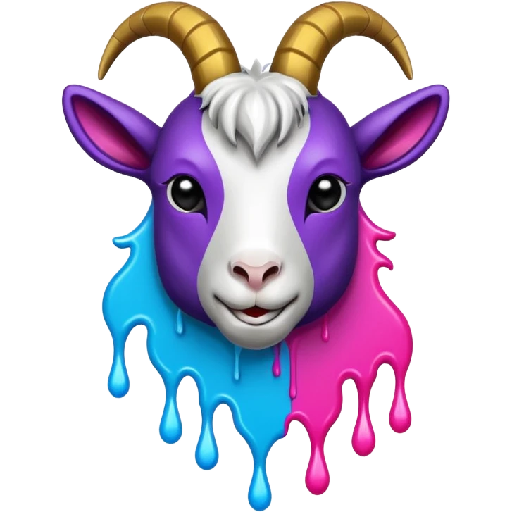 make the word "GOAT" into a hiphop graffiti logo emoji