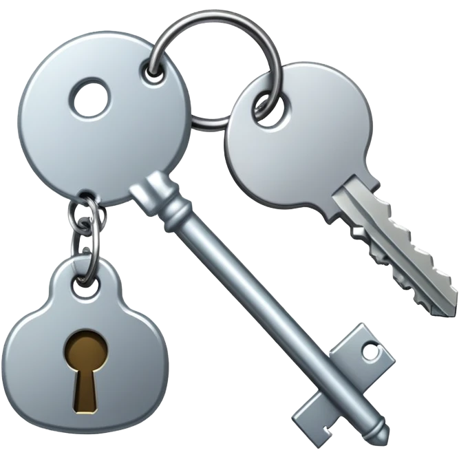 Whose keys are they emoji