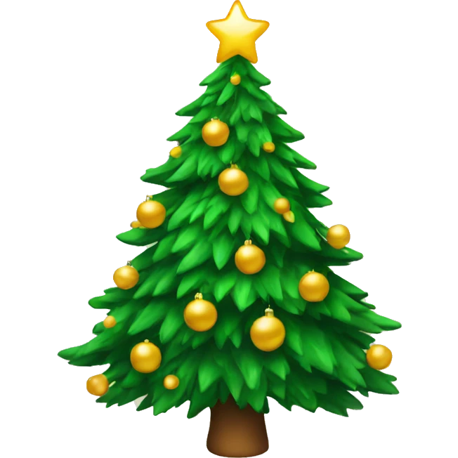 christmas tree emoji