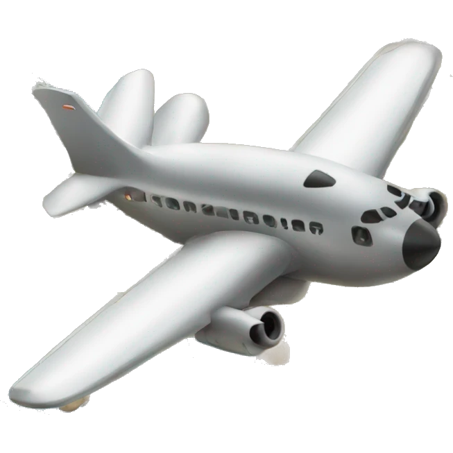 plane flying into high standing double world fortresses  emoji