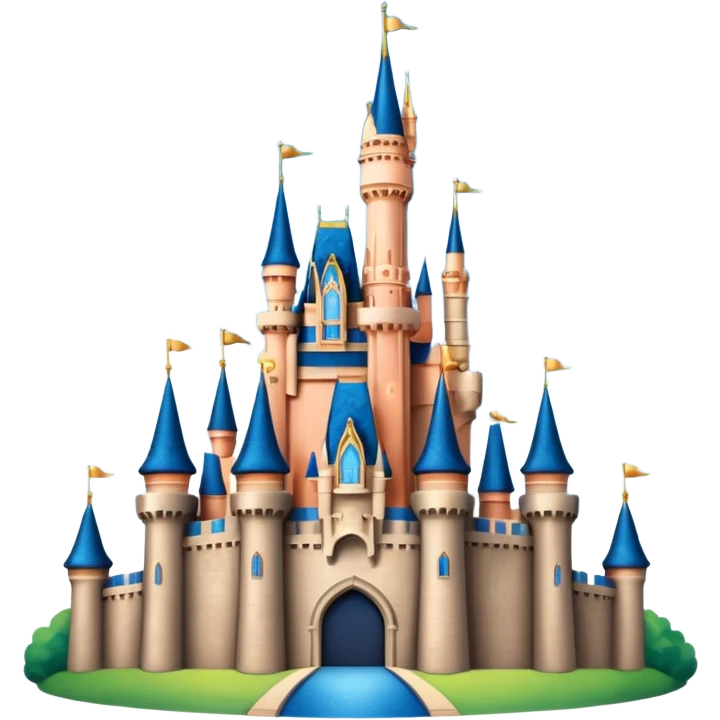 Disney world castle emoji