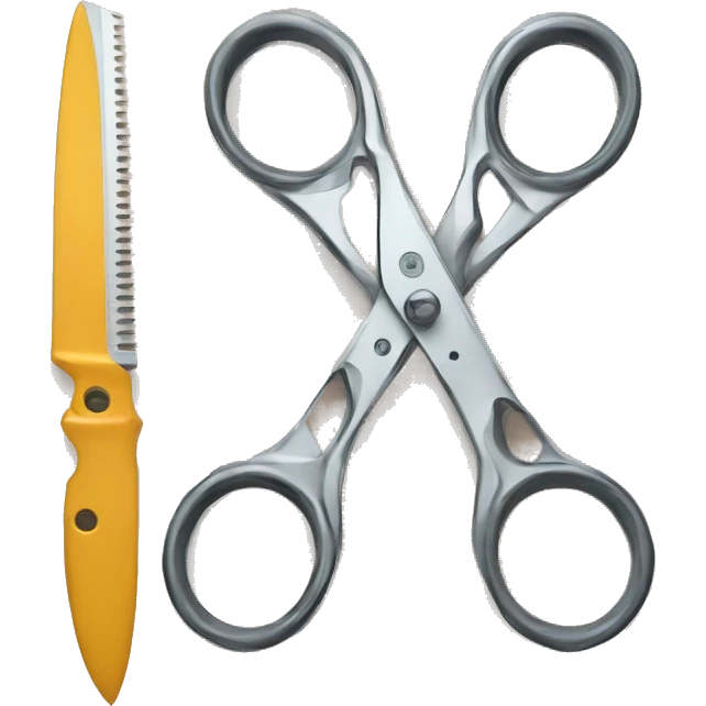 multi-species scissors emoji