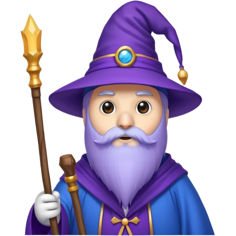 Penguin Wizard emoji