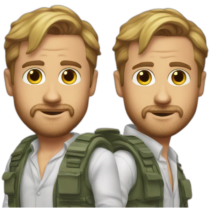 Ryan gosling in barby emoji