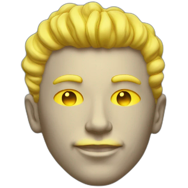 Juicy booty neon sign style man emoji