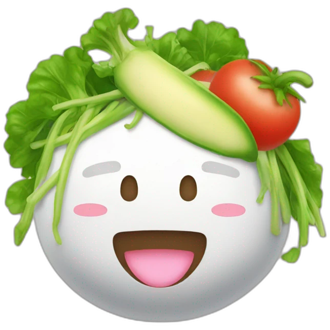 tamagochi vegetariano emoji