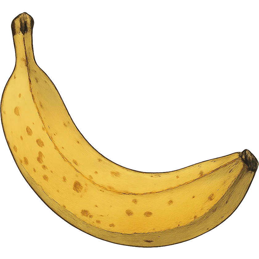 ghibli style banana emoji