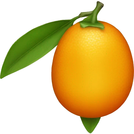 Kumquat  emoji