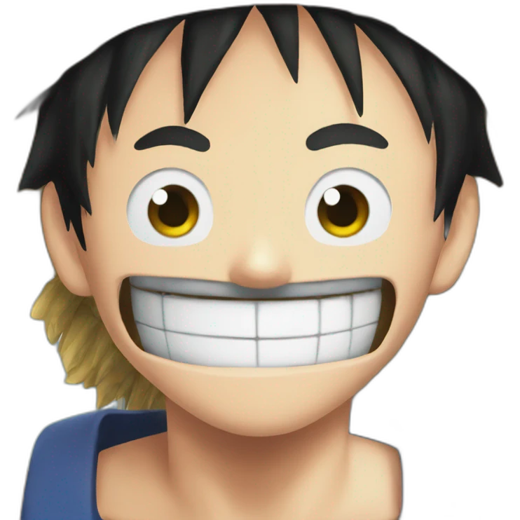 Luffy emoji