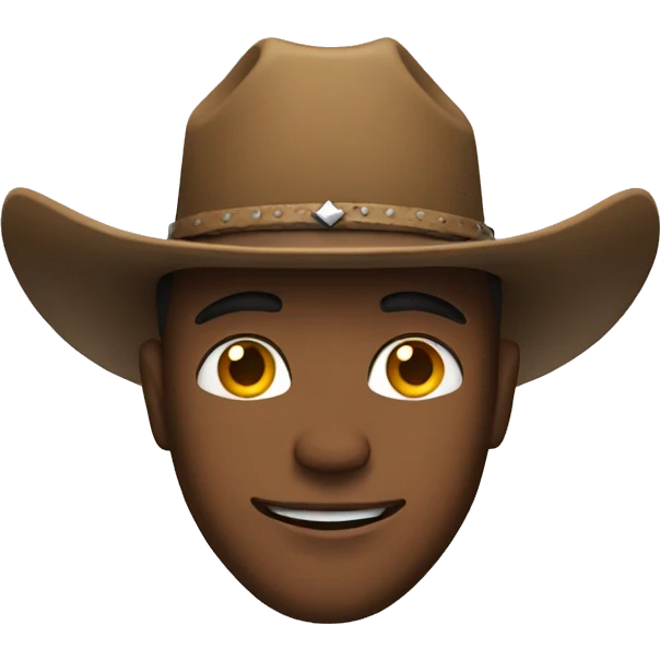 person with a cowboy hat  emoji