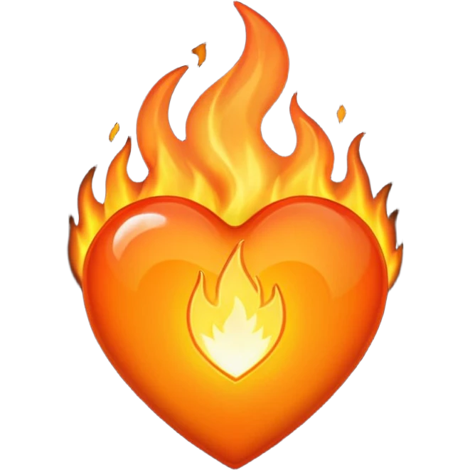 🖤+🔥 emoji