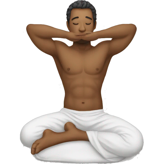 Prostrating emoji