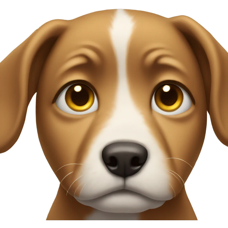 dog with tears emoji