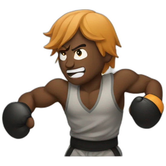 fighting emoji