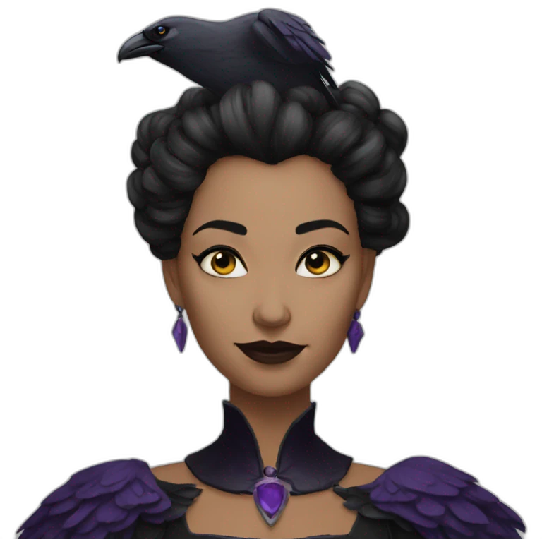Raven Queen emoji