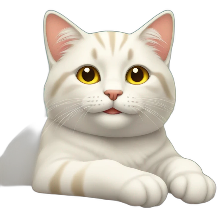 Cat on sunny afternoon  emoji