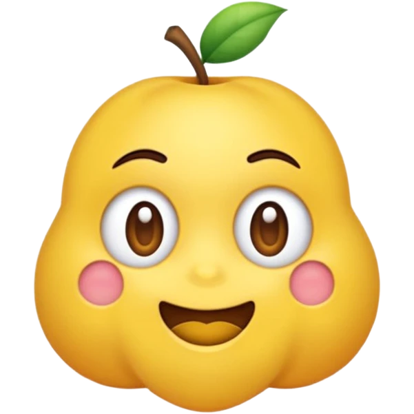 Cốc rượu táo có dạng hình trụ emoji