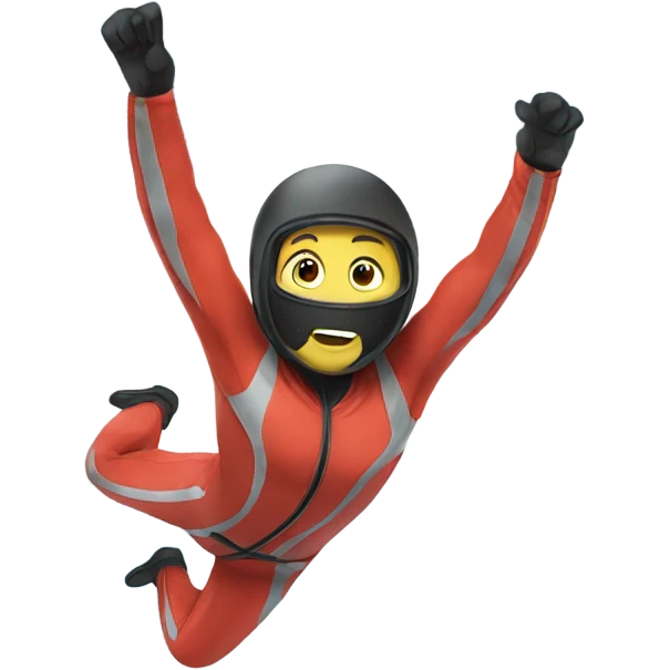 Indoor skydiving  emoji