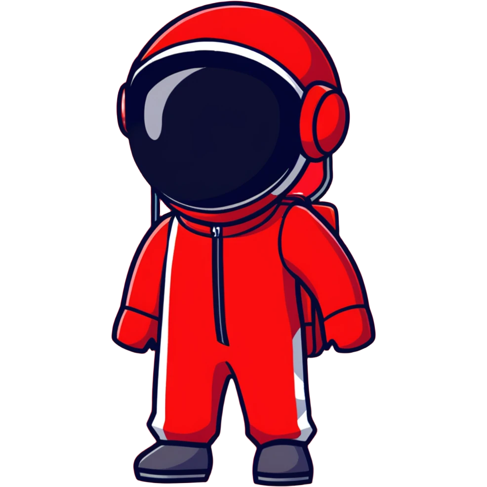 red jumpsuit from Money Heist emoji